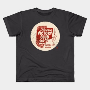 Vintage Victory Club Carson City Nevada Kids T-Shirt